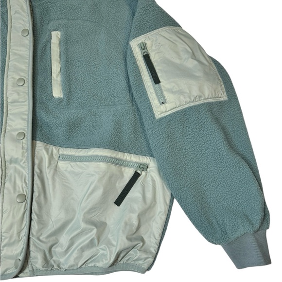 Madewell Drapey Sherpa Buick SnapFront Jacket - Picture 6 of 16